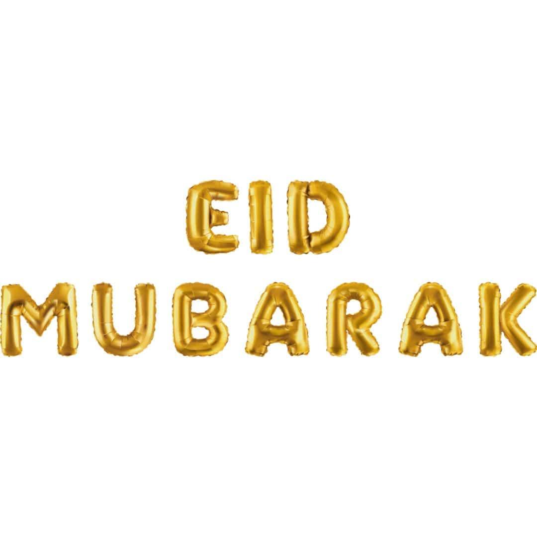 Eid Mubarak folie letter slinger - Bazaarwinkel